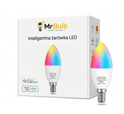 MrBulb Pro - Inteligentna żarówka RGB WiFi sterowana aplikacją
