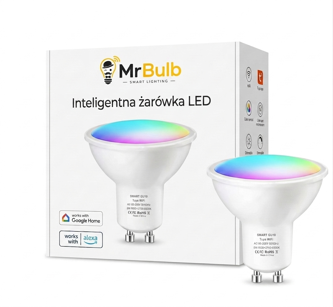 MrBulb Pro - Inteligentna żarówka RGB WiFi sterowana aplikacją